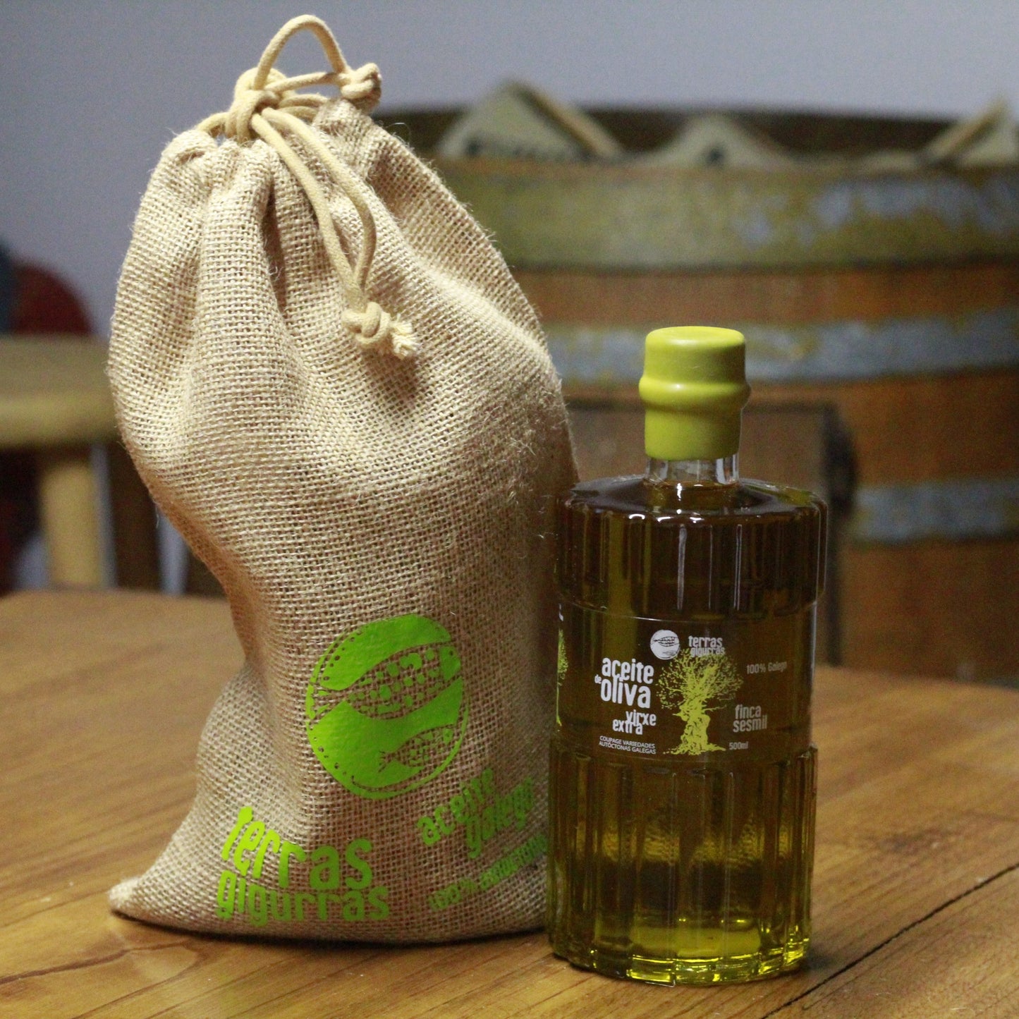 ACEITE DE OLIVA VIRGEN EXTRA TERRAS GIGURRAS FINCA SESMIL- 500ml - Cosecha 2024