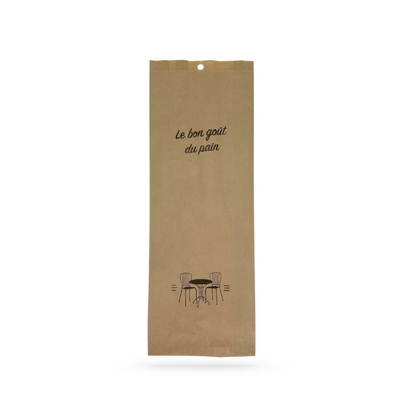 Sac à Pain Kraft "le bon gout du pain" 18x52 | lot de 1000