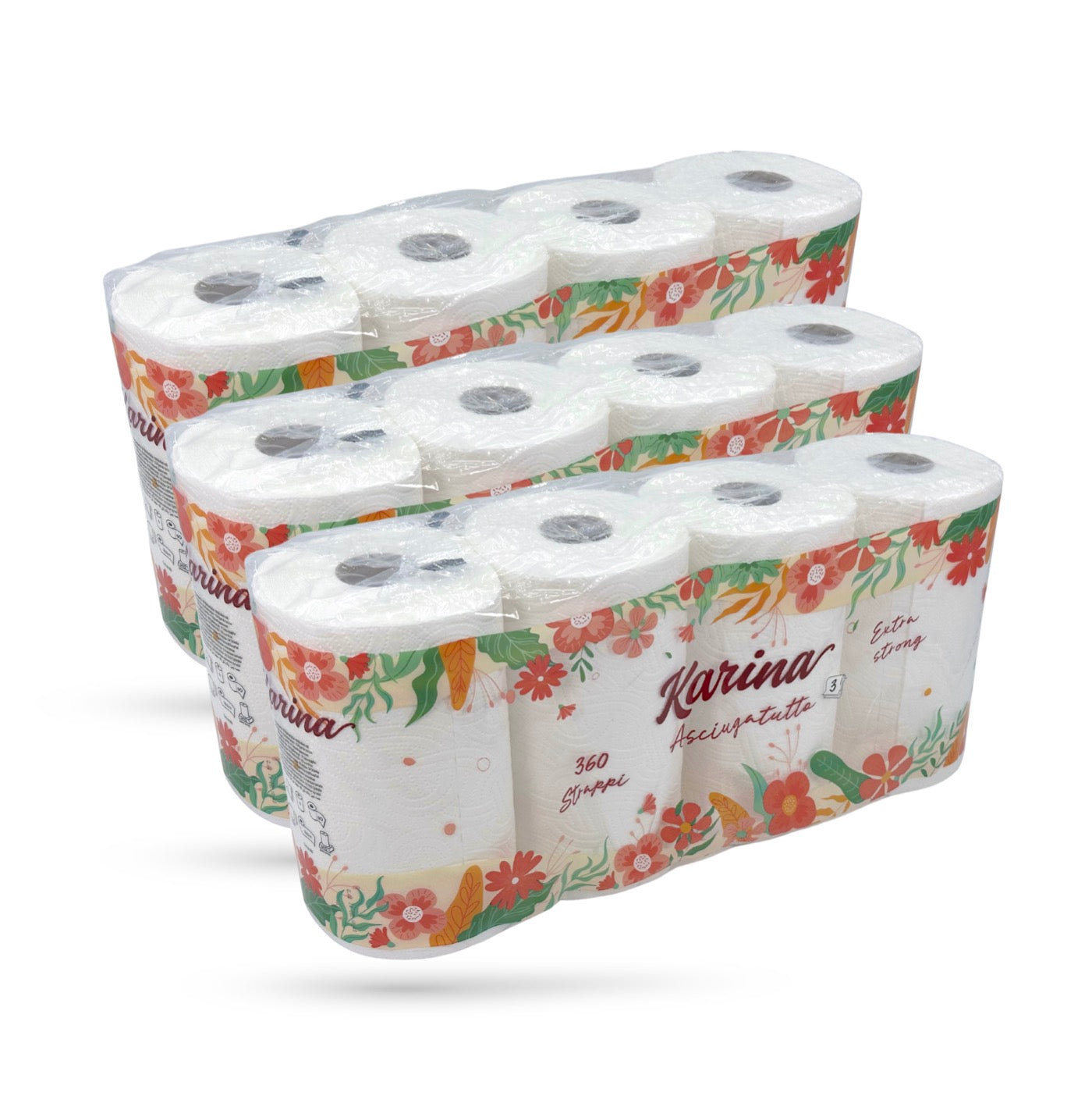 Essuie-tout ménager | lot de 4 rouleaux