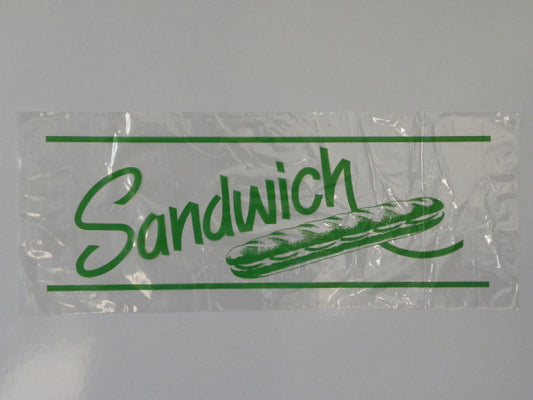 Sac à sandwich transparent  14x34 | lot de 2000