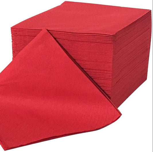 Serviettes Jetables couleur 38x38 cm– Paquet de 40 serviettes