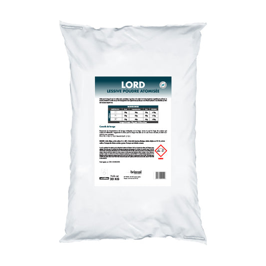 Lessive Poudre Lord – Sac de 20 kg
