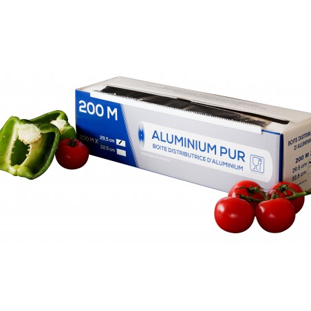 Papier Aluminium 29,5cm– Rlx de 200m